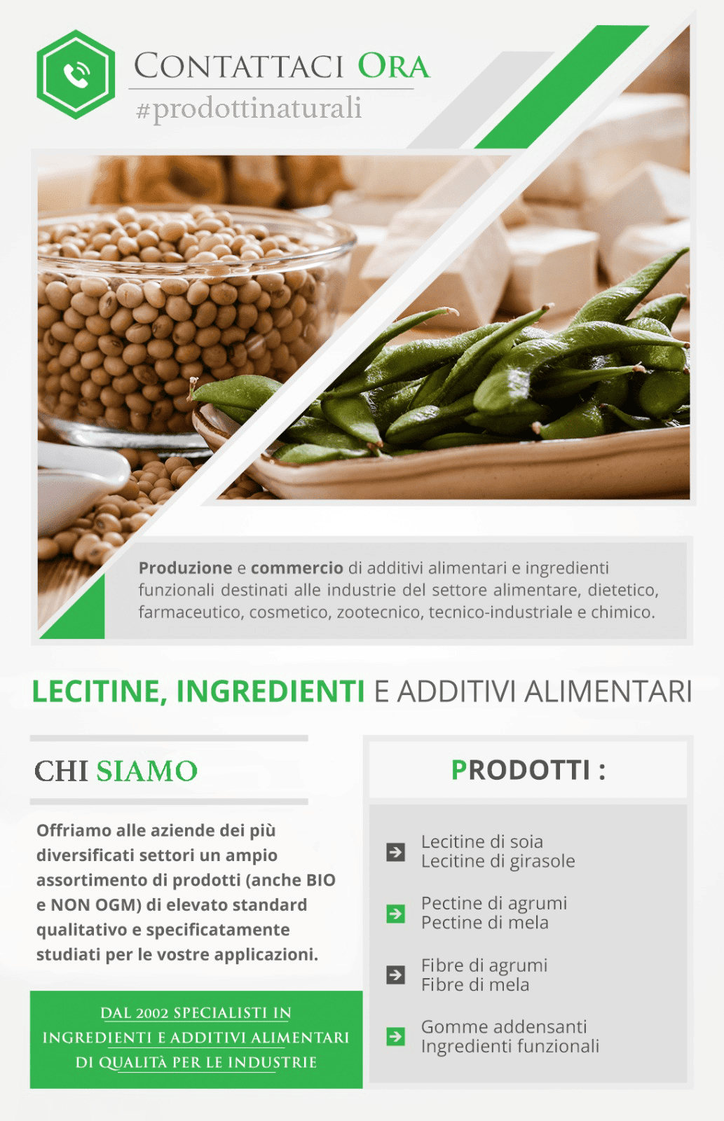 Lecitina di soia biologica - Milano